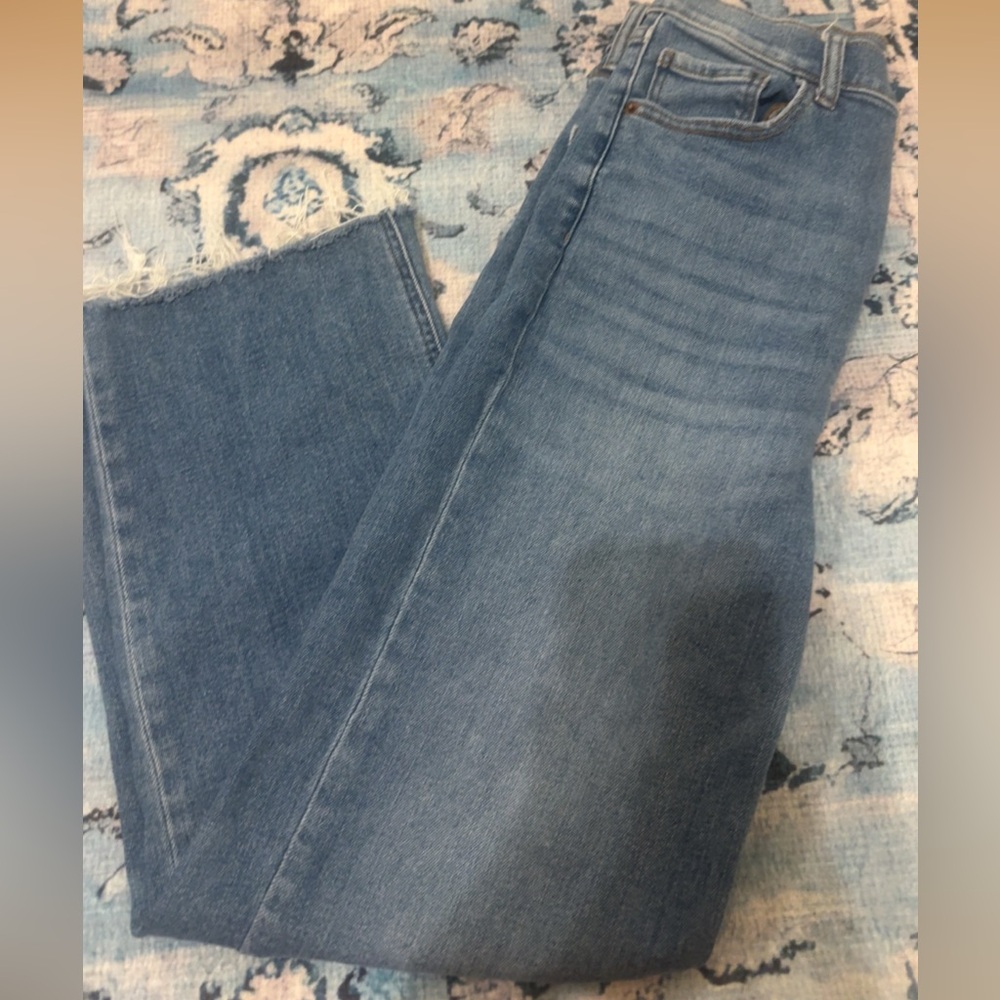 Cello Women's Light Blue Straight Leg Jeans
